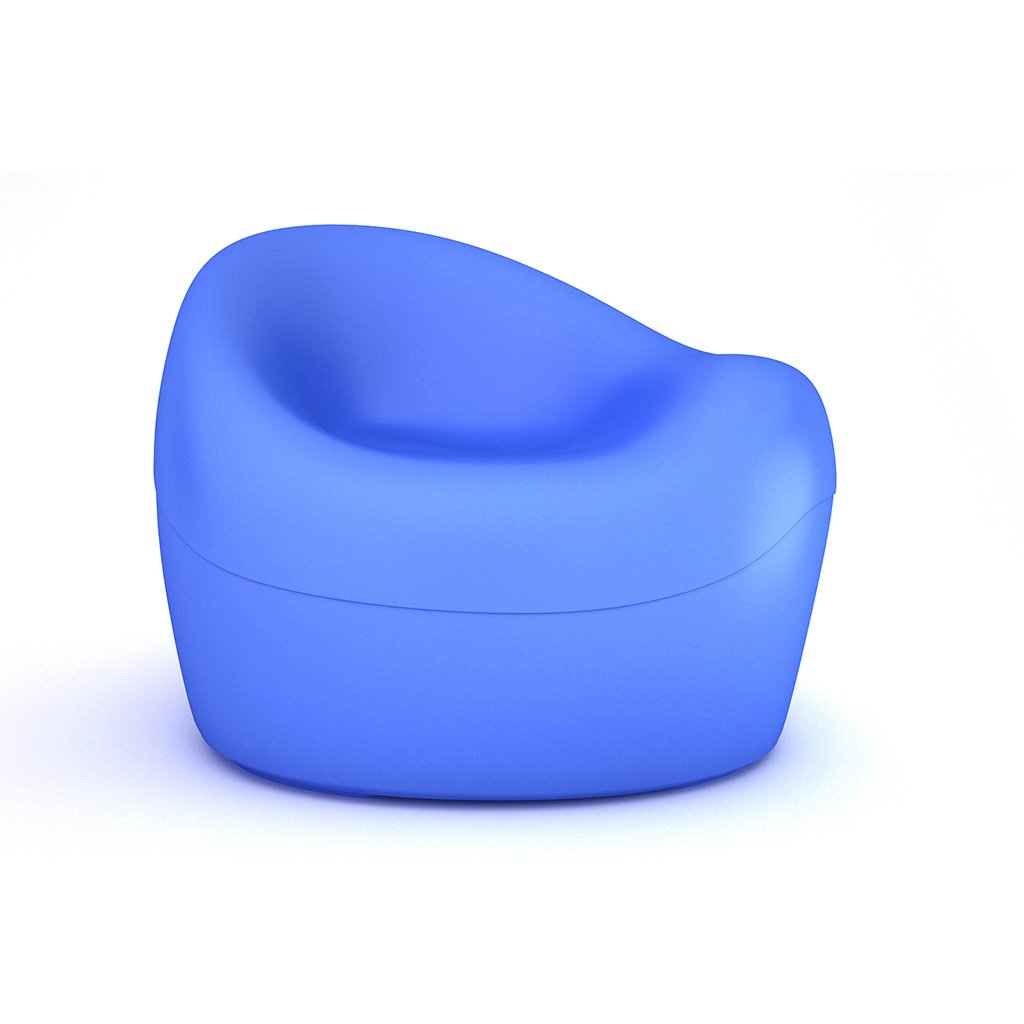 ed dot award winner Shnug design hotel restaurant indoor outdoor furniture perch chair public space bar lounge club Blue