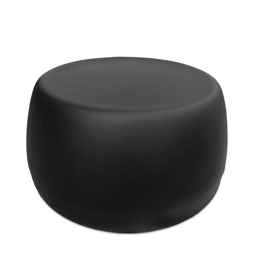Shnuglet design hotel restaurant indoor outdoor furniture ottoman stool public space bar lounge club black